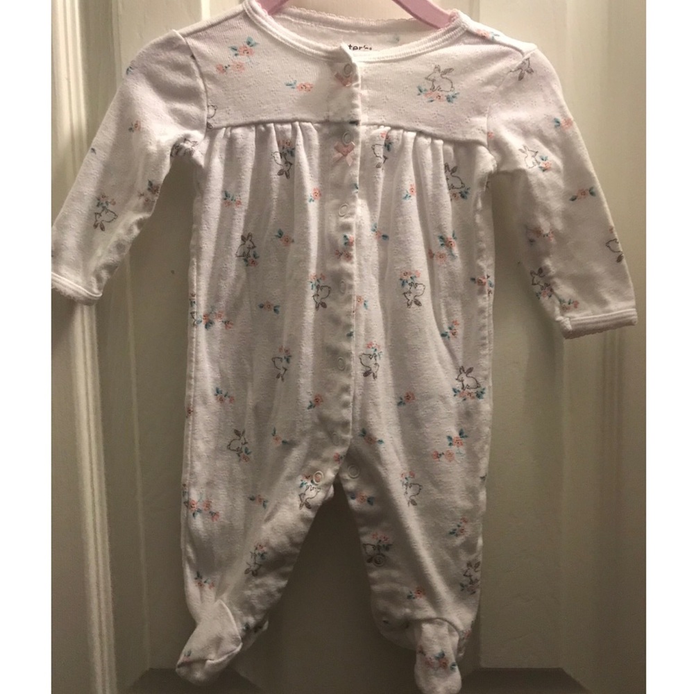 Cute baby girl sleeper